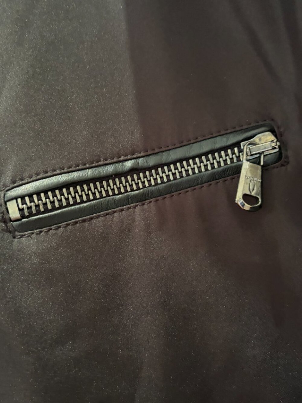 Ventiuno Biker Jacket Size Large Leather/Polyester Black - Picture 10 of 14